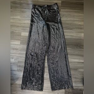 Sparkly black pants